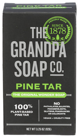 Soap Bar Pine Tar - 3.25OZ (case of 5)