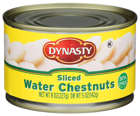 Waterchestnut Sliced - 8 OZ (Case of 12)