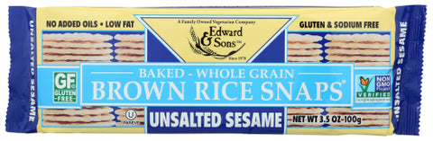 Ricesnap Sesame Unsalted - 3.5 OZ (Case of 12)