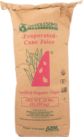 Sugar Cane Org - 25 LB (Case of 1)