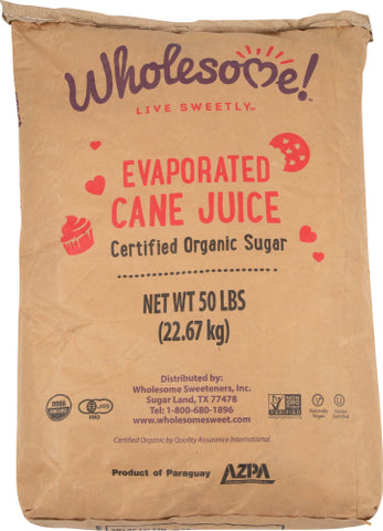 Sugar Cane Org - 50 LB (Case of 1)