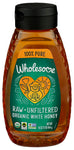 Honey Wht Raw Unfltrd Sqz - 16 OZ (Case of 6)