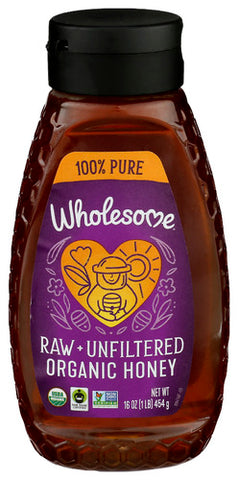 Honey Raw Unfilt Sqz - 16 OZ (Case of 6)