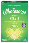 Sweetener Stevia 75Pk Org - 2.65 OZ (Case of 6)