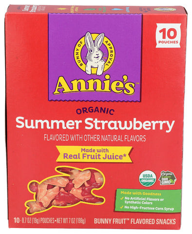 Fruit Snk Smr Strwbry Bun - 7OZ (case of 8)