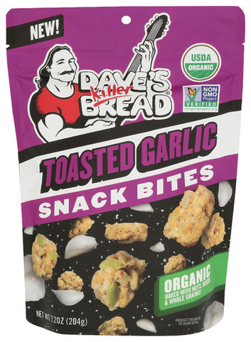 Bites Garlic Baked - 7.2 OZ (Case of 6)