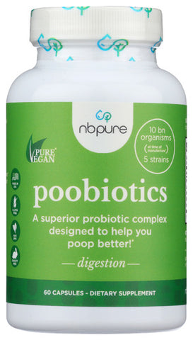 Probiotics Poobiotic - 60 VC (Case of 1)