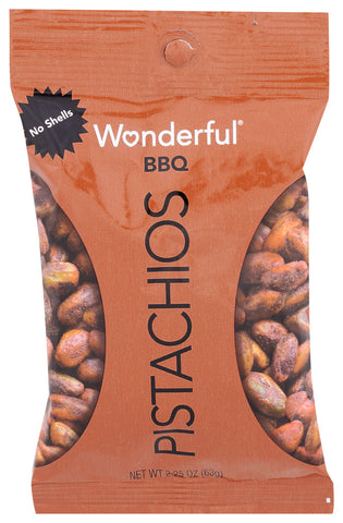 Pistachios No Shell Bbq - 2.25 OZ (Case of 8)