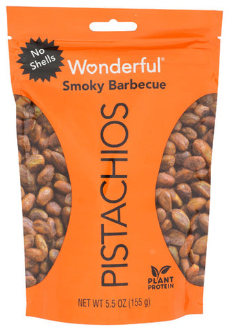 Pistachios Bbq No Shell - 5.5 OZ (Case of 10)