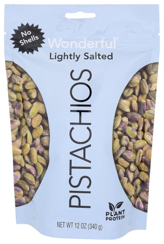 Pistachios Rstd Light Sal - 12 OZ (Case of 12)