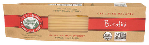 Pasta Bucatini Org - 16 OZ (Case of 12)