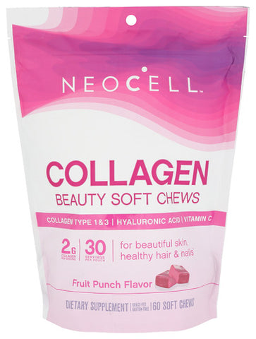 Collagen Sft Chw Frt Pnch - 60PC (case of 1)