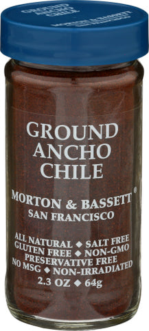 Chili Ancho Powder Grnd - 2.3 OZ (Case of 3)