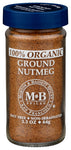 Nutmeg Ground Org - 2.3 OZ (Case of 3)