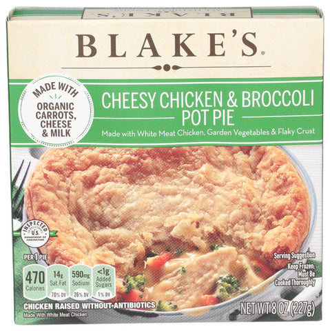 Pie Pot Chsy Chckn Brccl - 8 OZ (Case of 9)