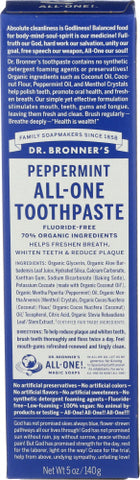 Tthpaste Peppermint - 5OZ (case of 3)