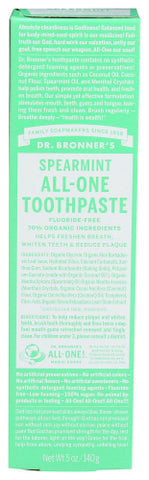 Tthpaste Spearmint - 5OZ (case of 3)