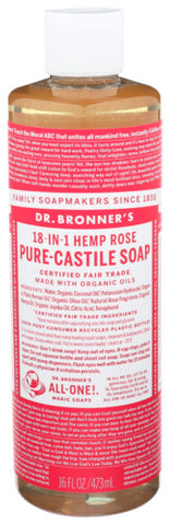 Soap Liq Rose - 16OZ (case of 3)