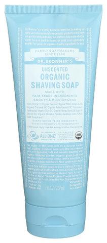 Shaving Soap Unscented - 7 OZ (Case of 3)