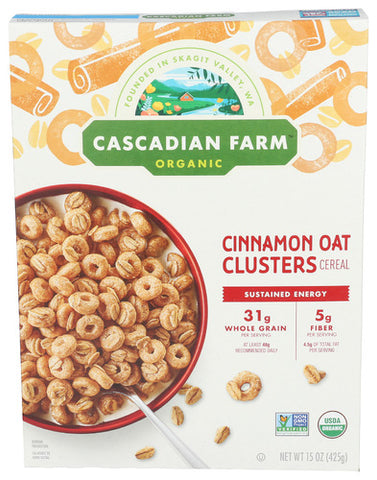 Cereal Cnn Oat Clstrs Og - 15 OZ (Case of 10)