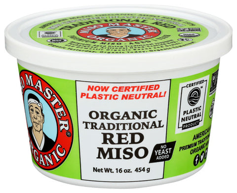 Miso Paste Trad Red Org - 16 OZ (Case of 6)