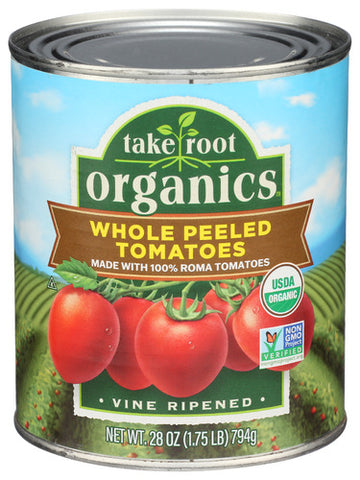 Tomato Whole Org - 28 OZ (Case of 6)