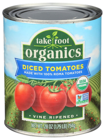 Tomato Diced Org - 28 OZ (Case of 6)