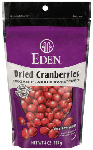 Fruit Drd Cranberry - 4OZ (case of 15)