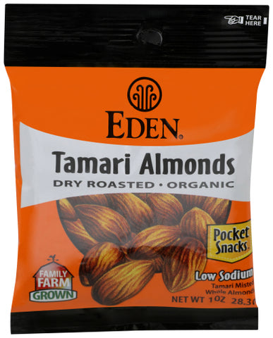 Pocket Snk Almond Tamari - 1OZ (case of 12)