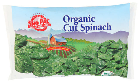 Veg Spinach Cut Frz Org - 10 OZ (Case of 12)