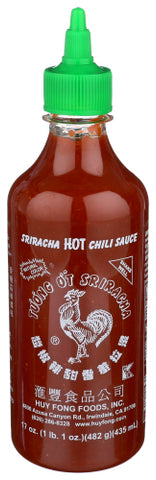 Sauce Chili Sriracha Hot - 17 OZ (Case of 12)