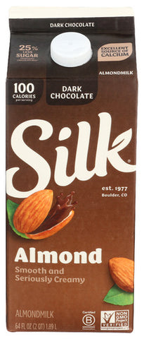 Silk Almnd Mlk Choc Drk - 64FO (case of 6)