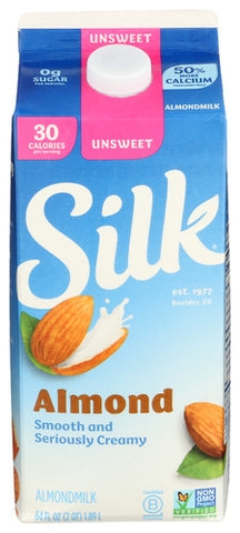 Silk Esl Pure Almnd Unswt - 64FO (case of 6)