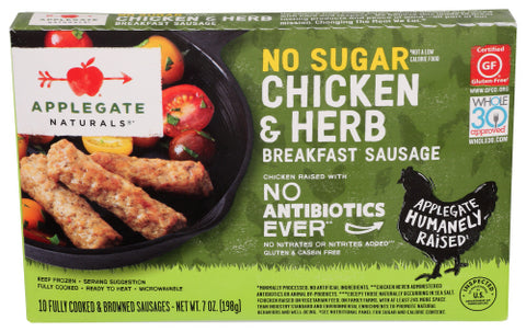 Sausage Bfast No Sgr Chkn - 7 OZ (Case of 12)