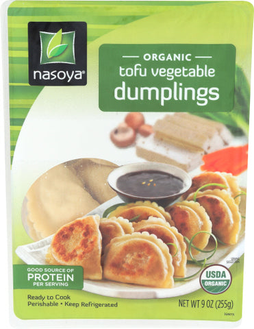 Tofu Veg Dumpling Org - 9 OZ (Case of 6)