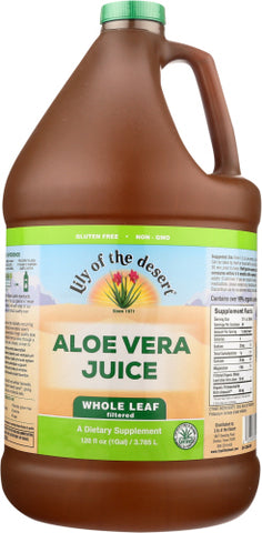 Juice Aloe Vera Whlf Org - 128FO (case of 4)