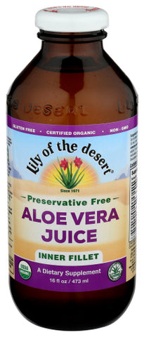 Juice Aloe Vera Pf Org - 16FO (case of 3)