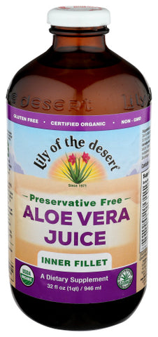 Juice Aloe Vera Pf Org - 32FO (case of 3)