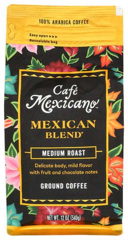 Coffee Grnd Mexican Bl - 12 OZ (Case of 6)