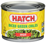 Green Chili Dice Hot - 4 OZ (Case of 24)