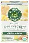 Tea Lemon Ginger Org - 16 BG (Case of 6)