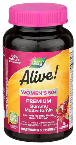 Alive Wmn 50+ Gumy Vit 75 - 75PC (case of 1)