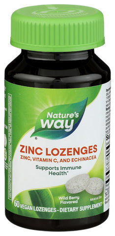 Zinc Lozenge 60 Lz - 60 TB (Case of 6)