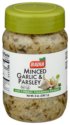 Spice Garlic Minced Parsl - 8 OZ (Case of 12)