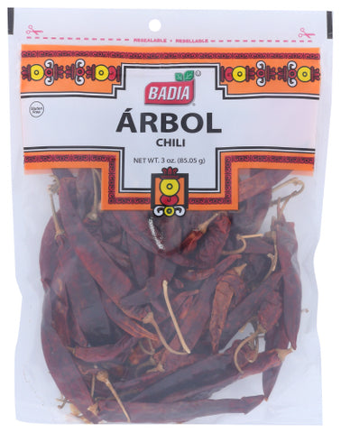 Chili Pods Arbol - 3 OZ (Case of 12)