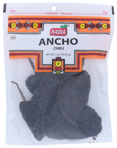 Chili Pods Ancho - 3 OZ (Case of 12)