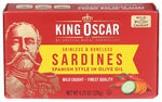 Sardines Sknless Bneless Olv O - 4.23 OZ (Case of 12)