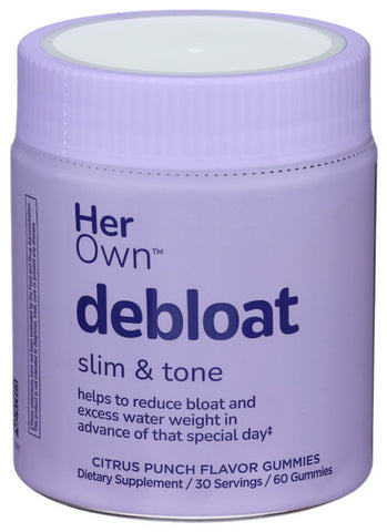 Womens Debloat Gummy - 60 PC (Case of 1)