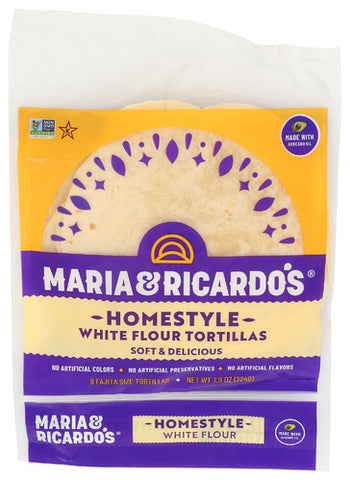 Tortilla Homestyle Wht 8 - 7.9 OZ (Case of 6)