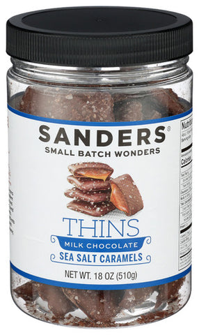 Thins Choc Mlk Sslt Crml - 18 OZ (Case of 6)